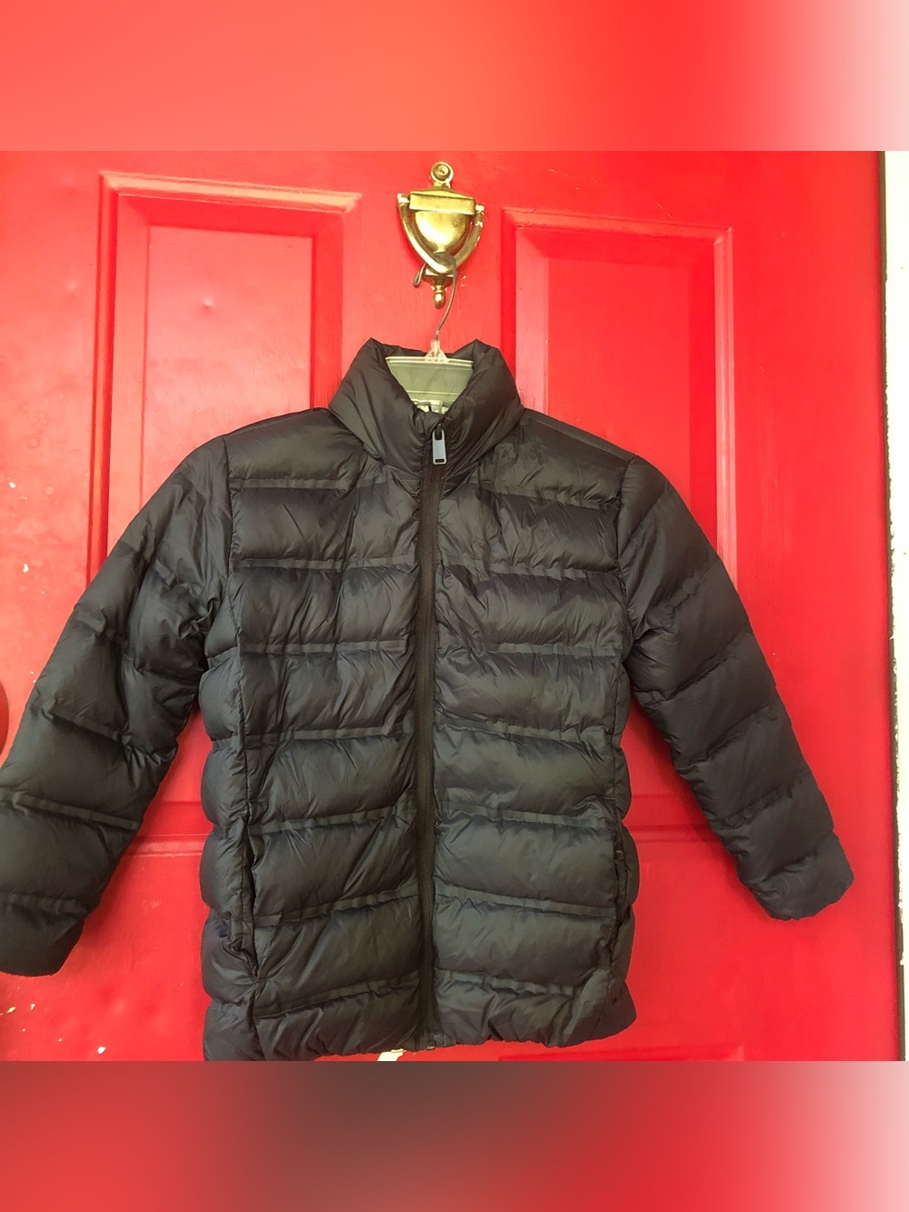 Zara Kids Puffer Jacket 8/9 Black EUC